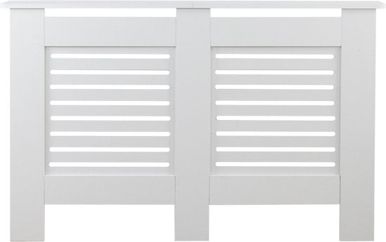 Radiator Omkasting - Ombouw Verwarming - 112 cm Breed - Wit