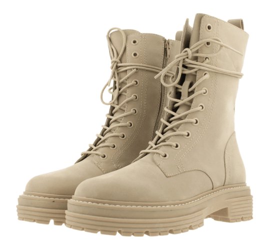 Bullboxer - Laars - Dames - Beige/Taupe - 40 - Laarzen