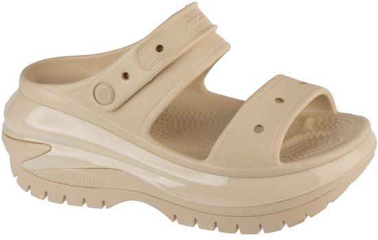 Crocs Classic Mega Crush Sandalen Beige EU 38-39