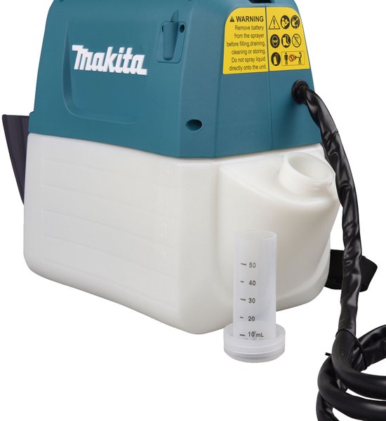Makita US053DZ Accudrukspuit - CXT 12 V Max - 5 Liter - Blauw