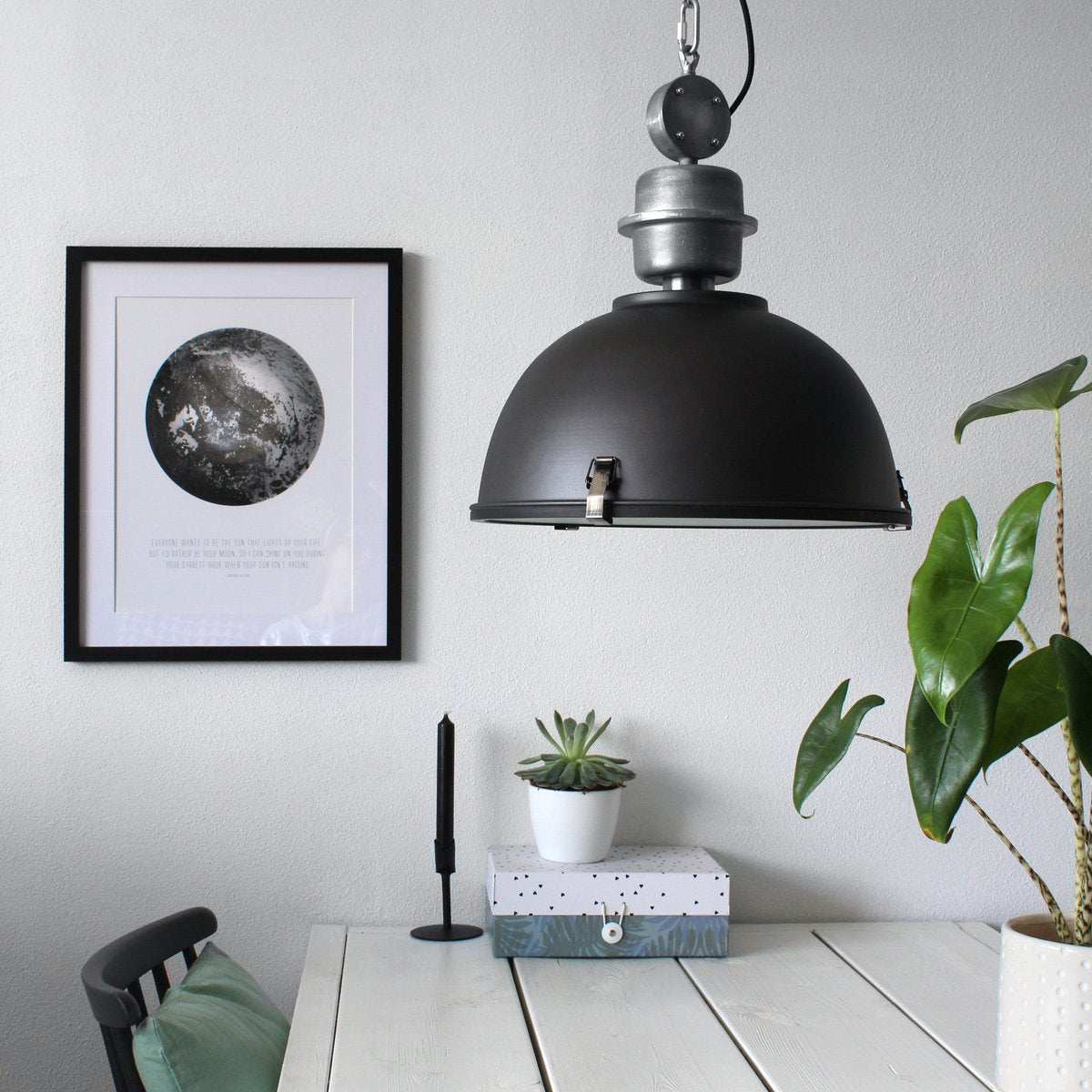 Hanglamp Steinhauer Bikkel - Zwart
