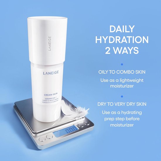 Laneige - Cream Skin - Refiner - Cerapeptide Toner - Moisturiser - 170ml