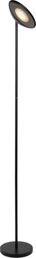 Lucide ZENITH - Vloerlamp - LED Dimbaar - 1x20W 3000K - Zwart