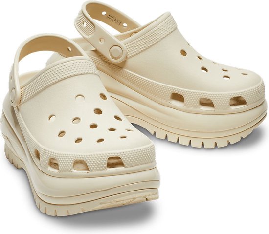 Crocs Mega Crush Clog Unisex – Beige – Maat 39-40 (EU)