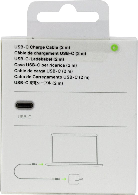 Apple - Originele USB-C naar USB-C kabel - 2 Meter
