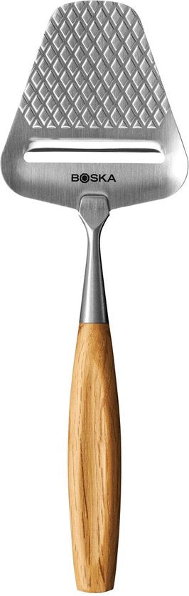 Boska Kaasschaaf Oslo+ - Non-stick - Europees eikenhout - RVS - Ergonomisch - Multifunctioneel