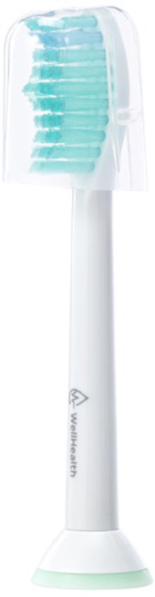 Wellhealth - Set van 16 of 32 universele opzetborsteltjes voor je elektrische tandenborstel - Geschikt voor Oral B/Braun - 32 opzetborsteltjes