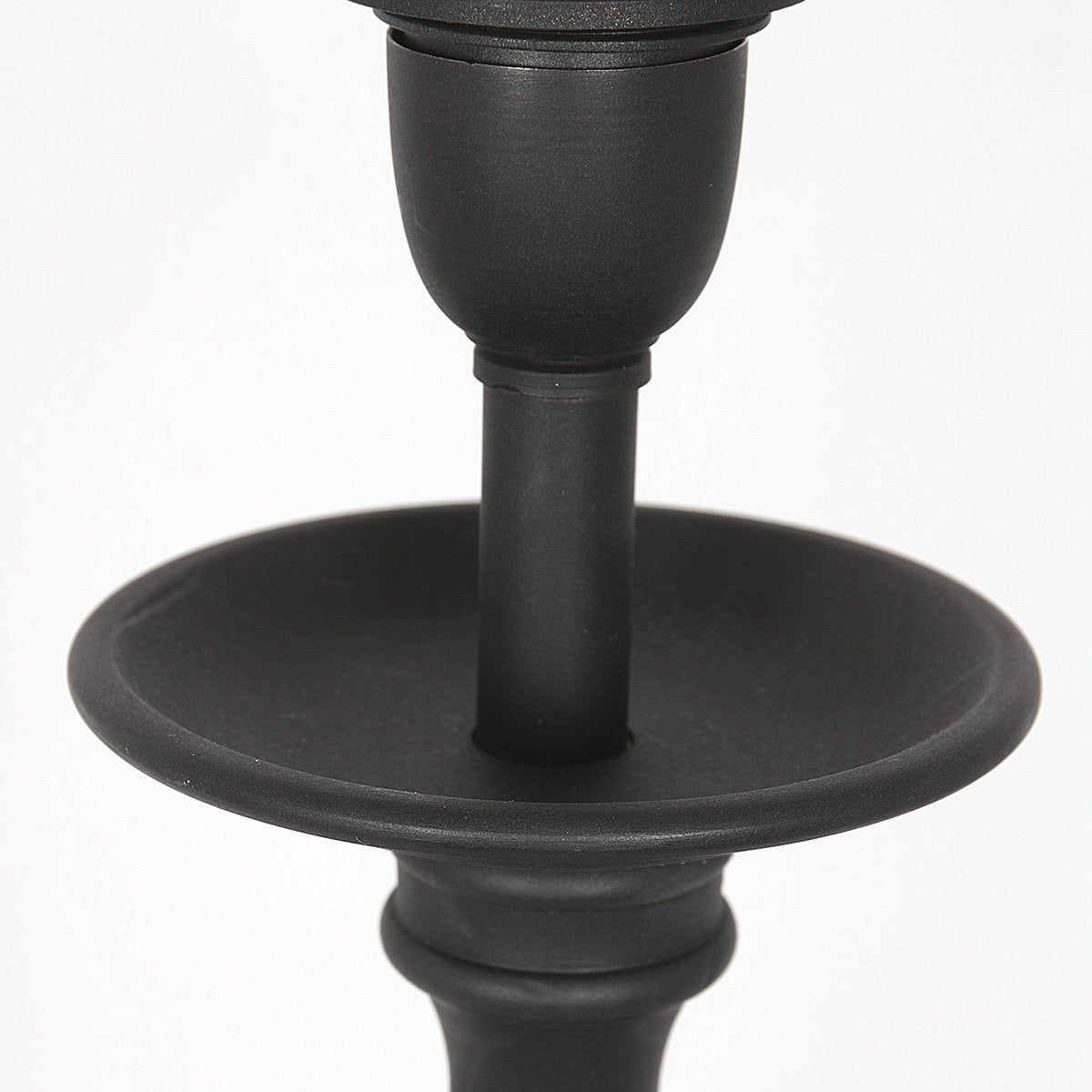 Anne Lighting tafellamp Lyons - zwart - metaal - 15,5 cm - E27 fitting - 3467ZW