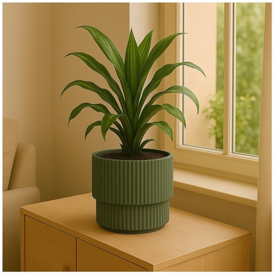 No Brand Pot milly d40cm groen - Kunststof