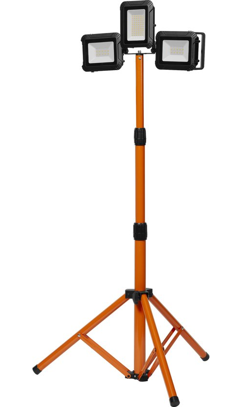 LEDVANCE Werklamp armatuur LED: voor verdieping, WERKLAMP BATTERIJ STATIEF / 4-,- W, 22-…24- V, stralingshoek: 11-, Koel Wit, 4- K, behuizingmateriaal: aluminium/plastic, IP54