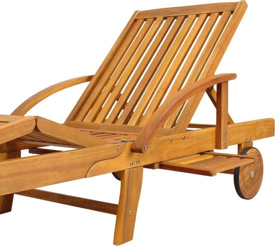 Tami Sun Acacia Houten Ligstoel