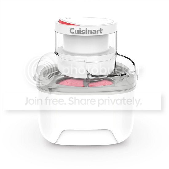 Cuisinart - Solo Scoops IJsmachine - Sorbet- en frozen yoghurtmaker - IJsmaker - 475ml