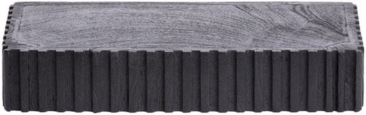Light & Living Wandplank Gatura Mangohout, 40cm - Zwart