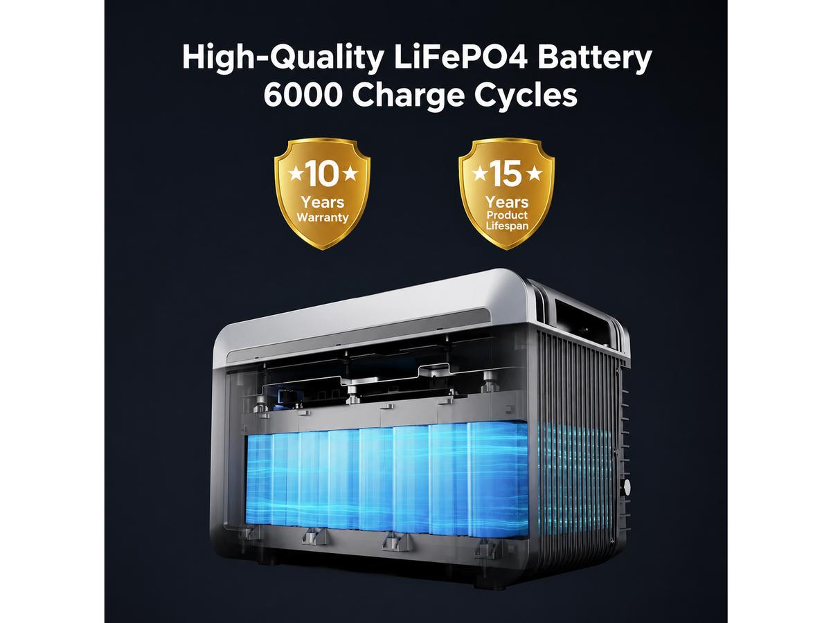 Growatt Nexa 2000 Thuisbatterij - Uitbreidingsbatterij - Compact Design - 48V