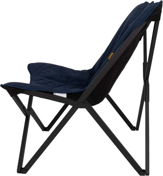 Bo-Camp - Industrial - Relaxstoel - Molfat - Cationic - Blauw