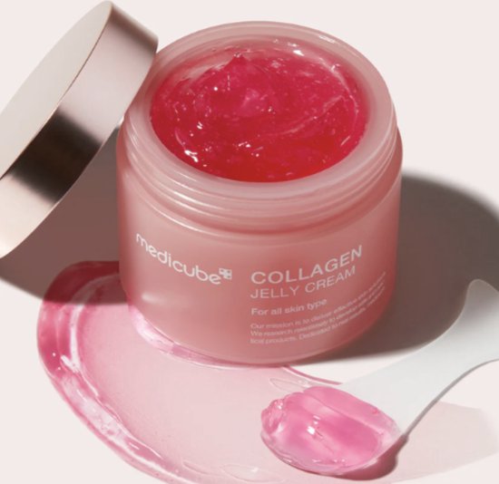 Medicube - Collagen Jelly Cream - 110 ml - Alle Huidtypes - Hydraterend - Verzorgend - Gezichtsverzorging - Korean Skincare