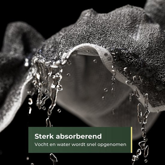 Gandria Microvezeldoekjes - 12 Stuks - Schoonmaakdoekjes - 30 x 30 cm - Vaatdoekjes - Microvezel - Wasbare Reinigingsdoekjes - Huishouddoekjes
