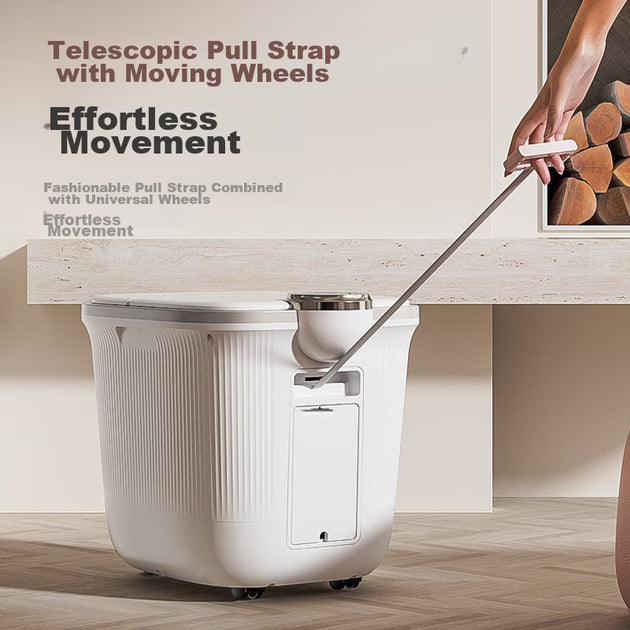 Keshijie Voetmassageapparaat K3 - Automatisch met Intelligente Verwarming en Luchtkussens - Wit - 39 x 34 x 35,6 cm