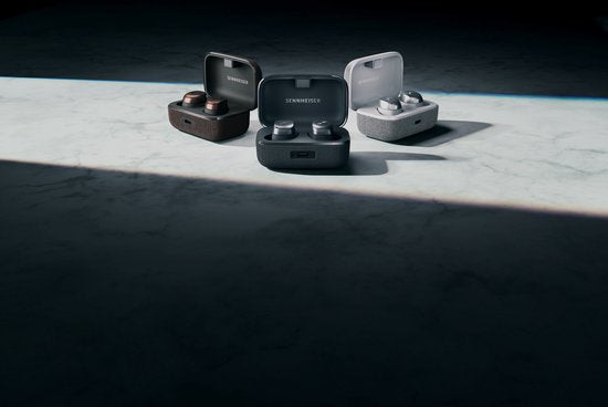 Sennheiser Momentum True Wireless 4 - Draadloze oordopjes met Noise Cancelling - 30u batterij - Snelladen - 6 Microfoons - Graphite