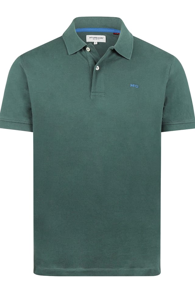 McGregor Klassiek Poloshirt Heren - Dark Green - Maat XL