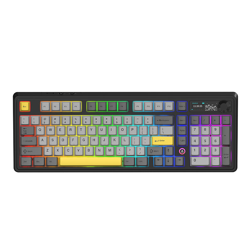 AJAZZ AK980 V2 mechanisch toetsenbord - Starry Night Gray