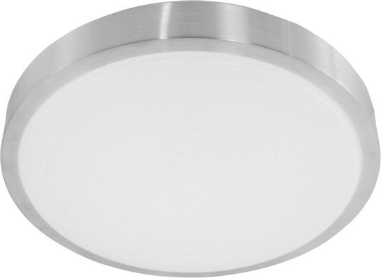 Plafondlamp Galaxy 7831ST Staal, IP44, geschikt voor badkamer, Modern, Mexlite