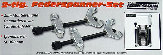 Mannesmann veerspanners 2-delig 300 mm