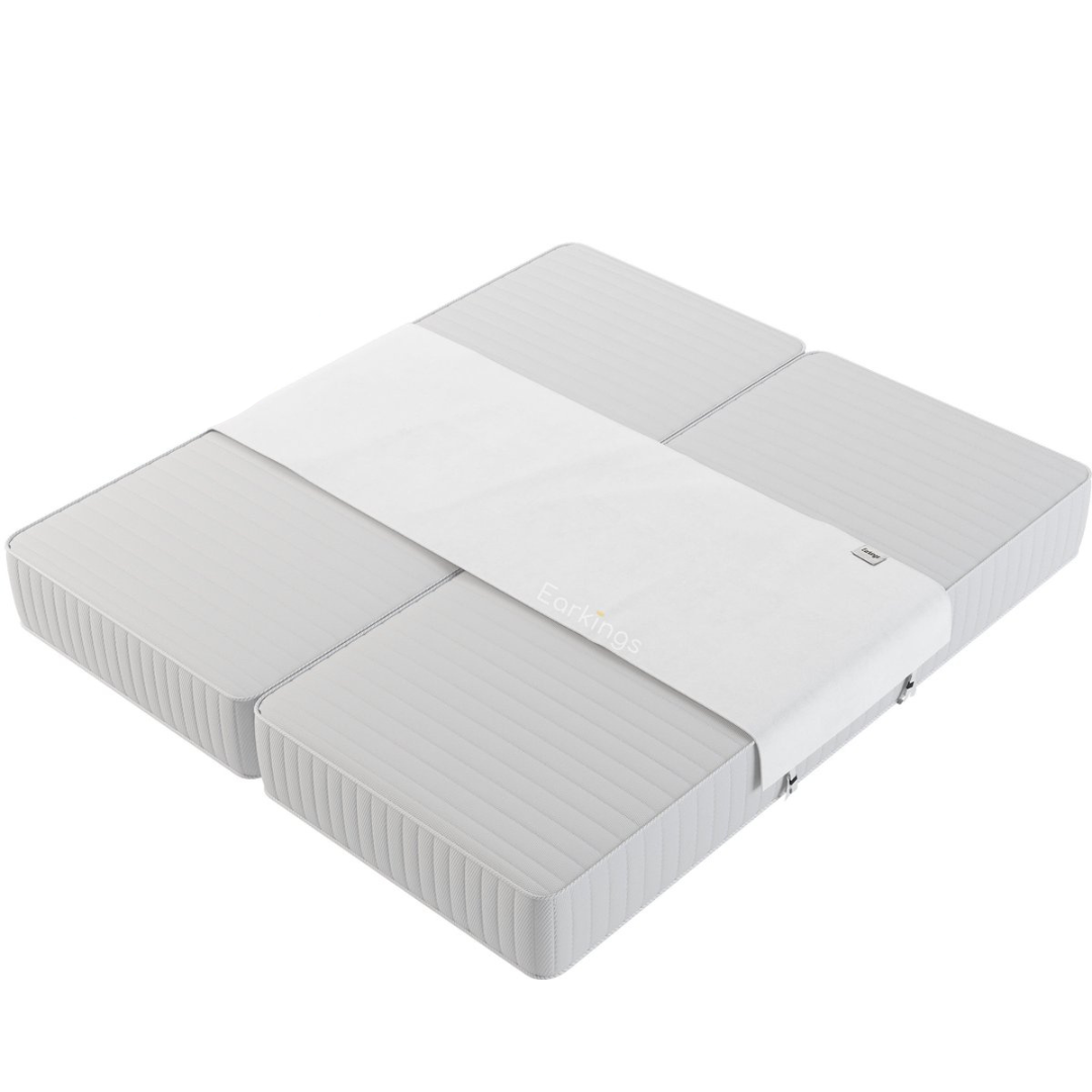 Matraswig Bedbinder Liefdesbrug - Matraswiggen werkt naad weg tussen twee bedden - Matras Binder Lovebridge - Bedbinders EarKings