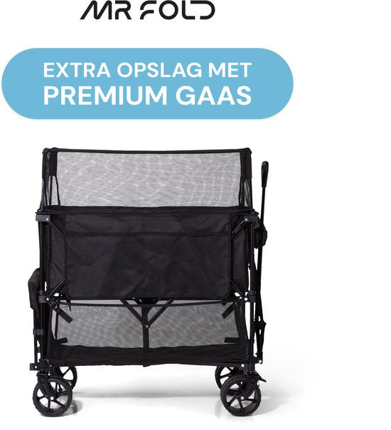 Mr Fold Bolderkar – XXL – Opvouwbaar – 400L – Groen