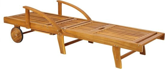 Tami Sun Acacia Houten Ligstoel
