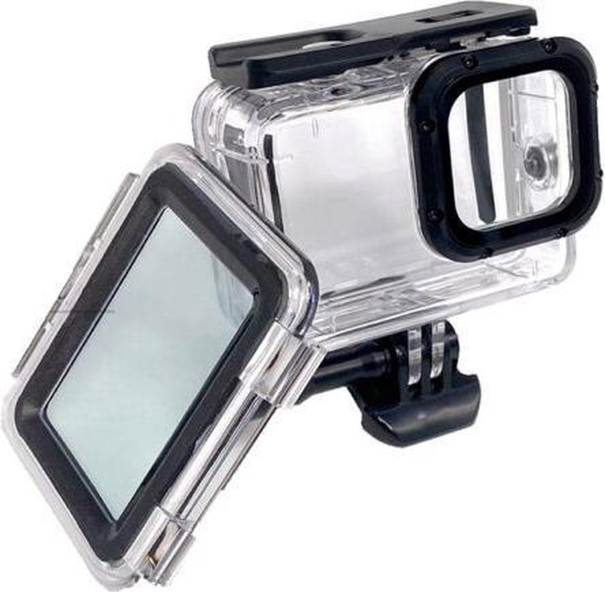 Garpex® Waterdichte Camera Case met 3 Kleuren Lens Filter - Exclusief geschikt voor GoPro HERO9 - Waterdicht tot 45m