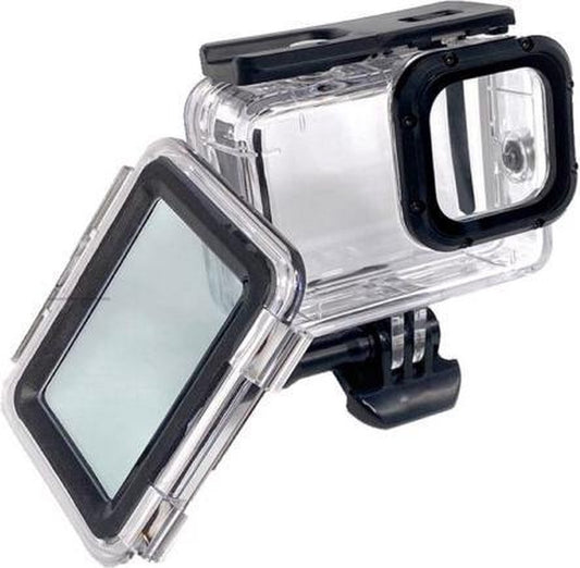 Garpex® Waterdichte Camera Case met 3 Kleuren Lens Filter - Exclusief geschikt voor GoPro HERO9 - Waterdicht tot 45m