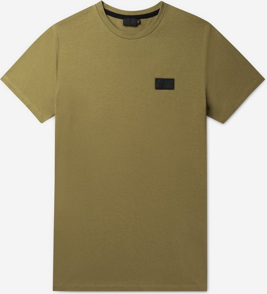 AB Lifestyle - T-Shirt - Platinum Tee | Ghotic Olive - Heren - Maat: S