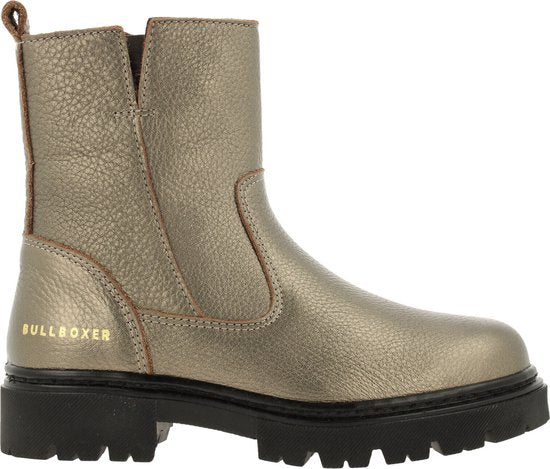 Bullboxer - Chelsea Boot - Vrouw - Goud - Maat 34 - Laarzen
