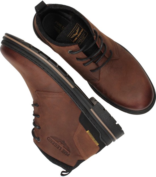Heren Veterschoenen Pme Legend Pme Legend Fleetman Cognac - Maat 44