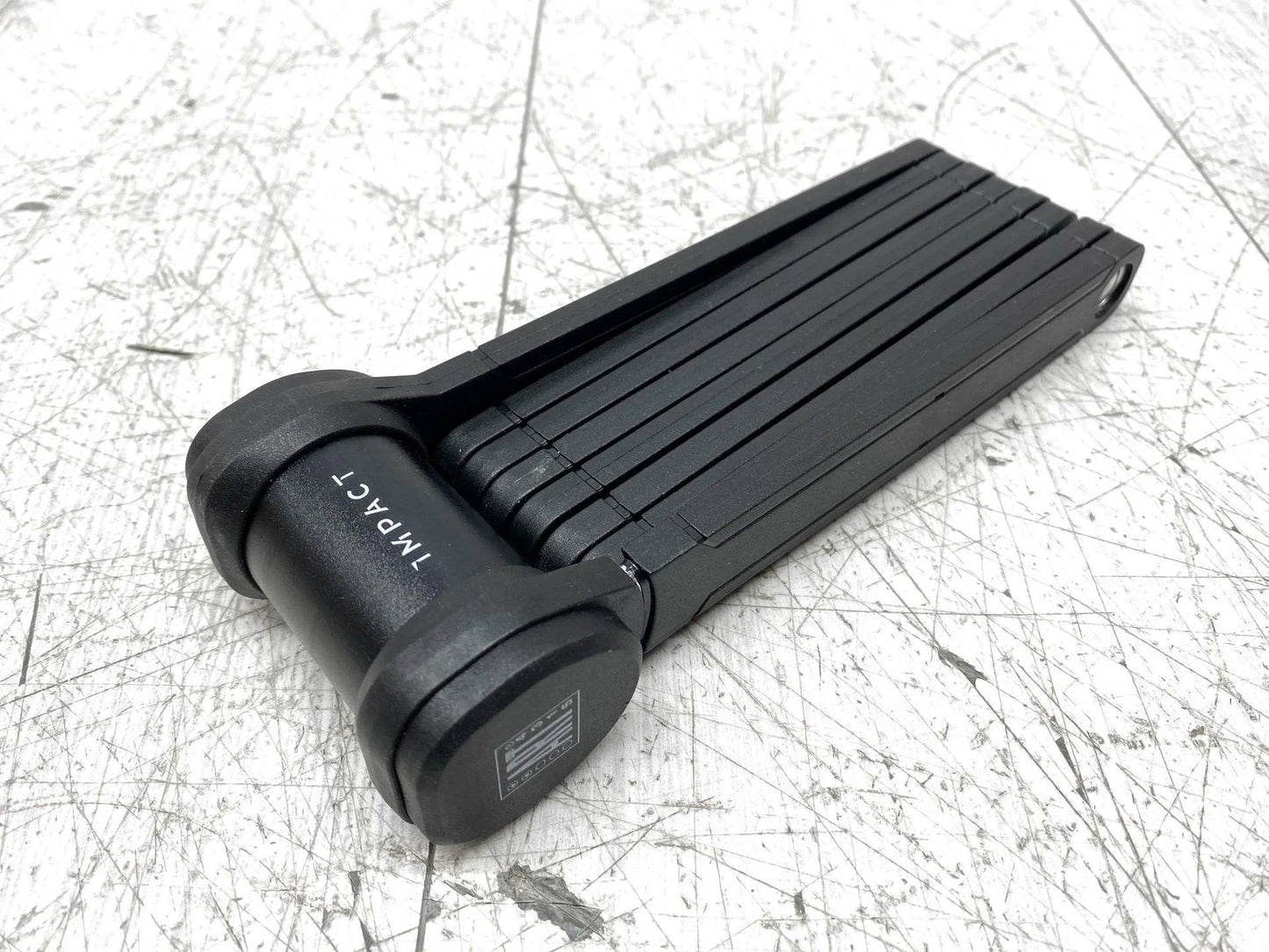 FlexLock 15 Vouwslot voor fiets, e-bike, hoog veiligheidsniveau 15-110 cm, met houder, hoge veiligheid dankzij 5-pins precisiecilinder