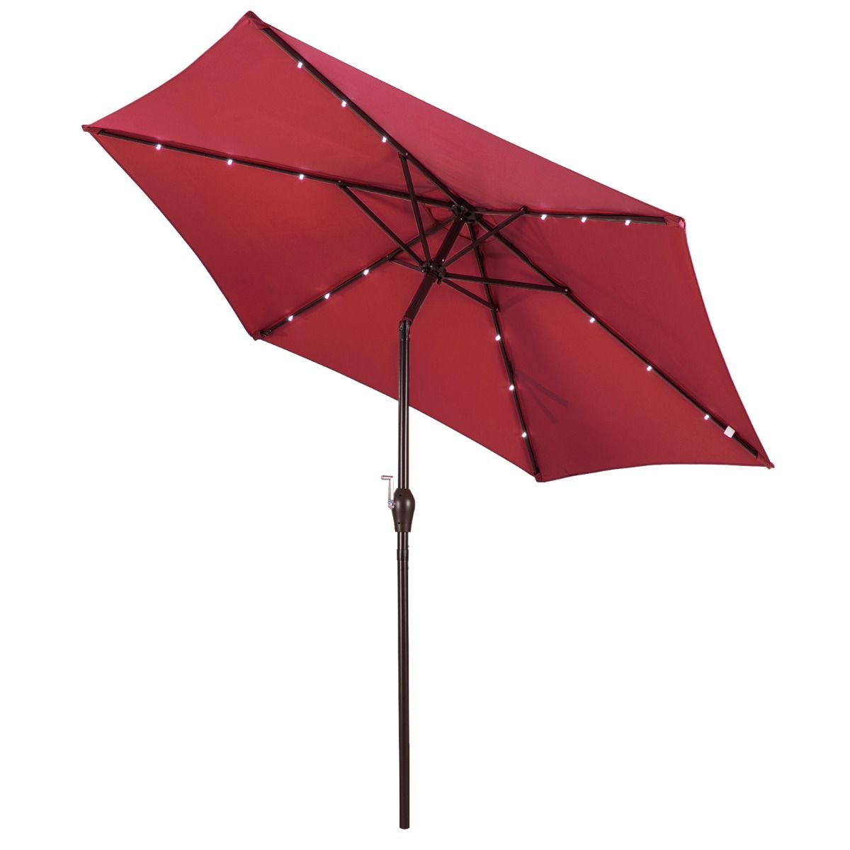 Coast Kantelbare Parasol met LED-verlichting - Zonne-energie - 2,7 m diameter - Beige