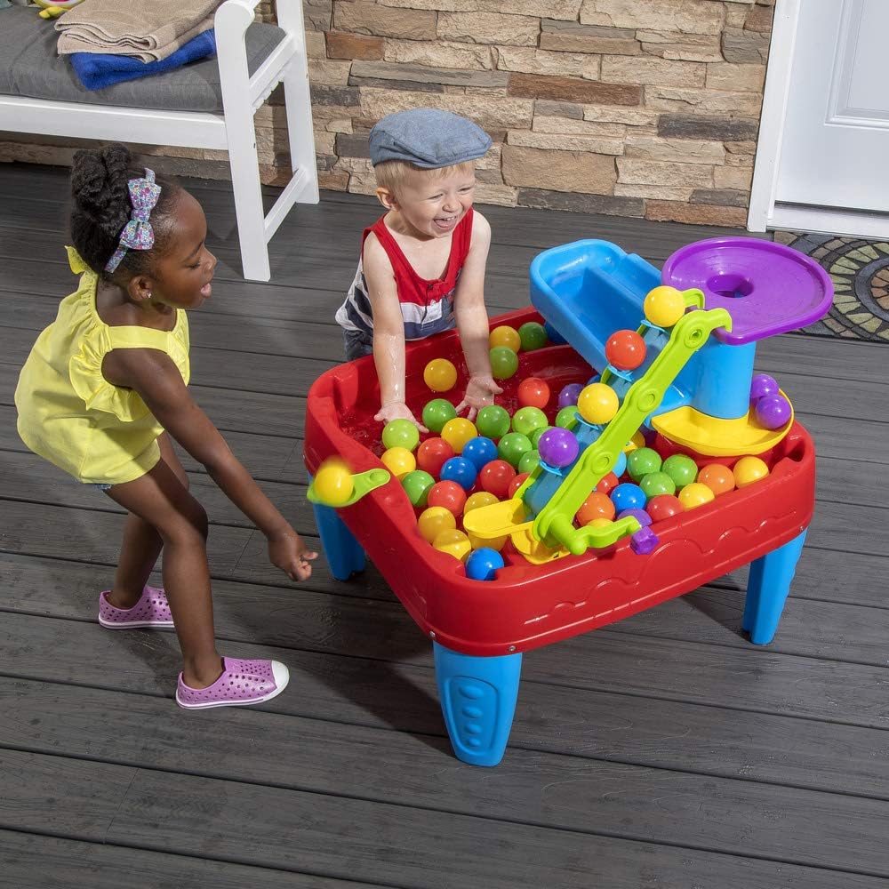 Step2 Discovery Ball Watertafel met Ballen – 13-delige Set – Waterspeelgoed voor Binnen en Buiten