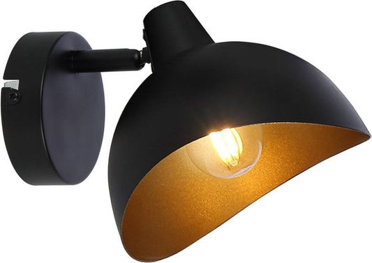 Brilliant LAYTON - Wandspot - Goud;Zwart