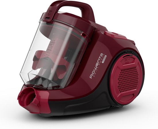 Rowenta Swift Power Cyclonic - Compacte stofzuiger zonder zak - 900W - Bordeaux Rood