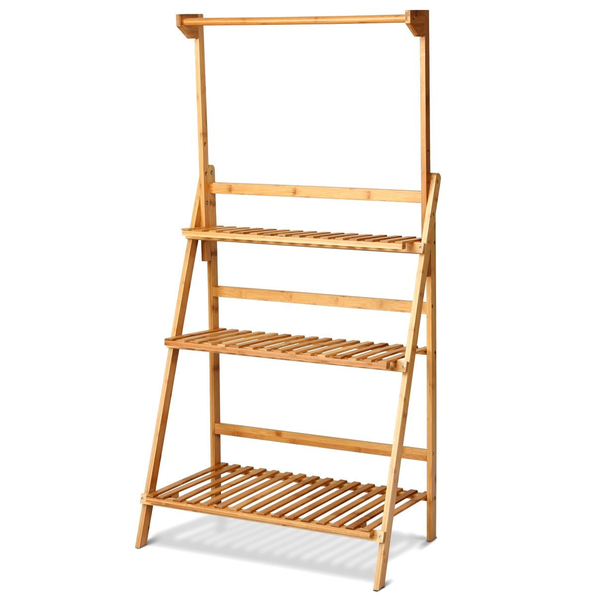 Coast Plantenkast - Plantenplank/Opberger - 70 x 40 x 120 cm - Bruin