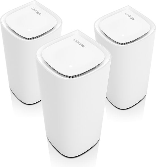 Linksys MX6203 Velop Pro - Mesh WiFi - WiFi Versterker - WiFi 6E - 5400 Mbps - 3-Pack - Wit