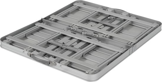 Campart Campingtafel TA-0875 - Picknicktafelset 4 personen - Picknick tafel inklapbaar en gemakkelijk mee te nemen - Weerbestendig - Wit