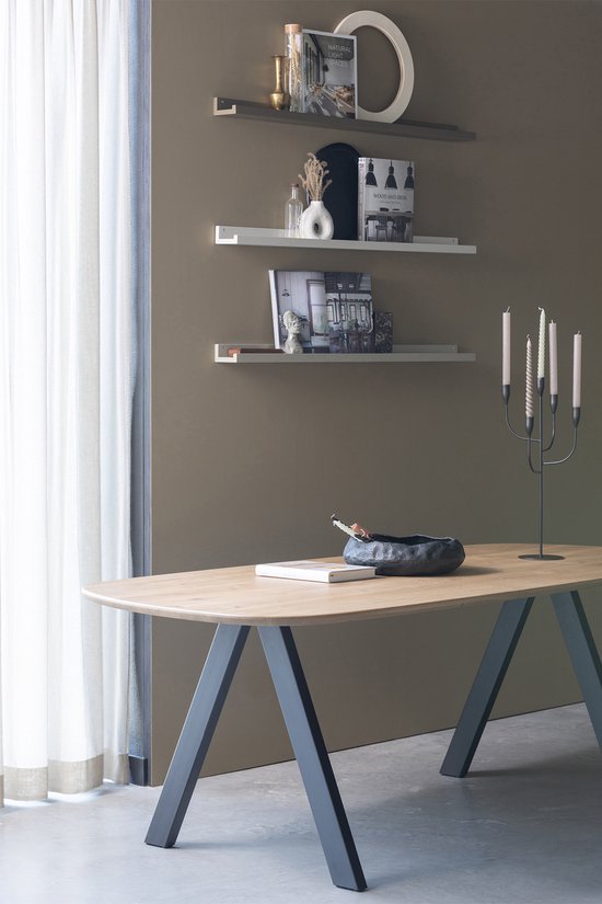WOOOD Studio Fotolijstplank - MDF - Mist - 6x120x10