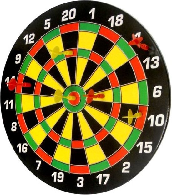 Magnetisch Dartbord Family - 40x40x40 cm