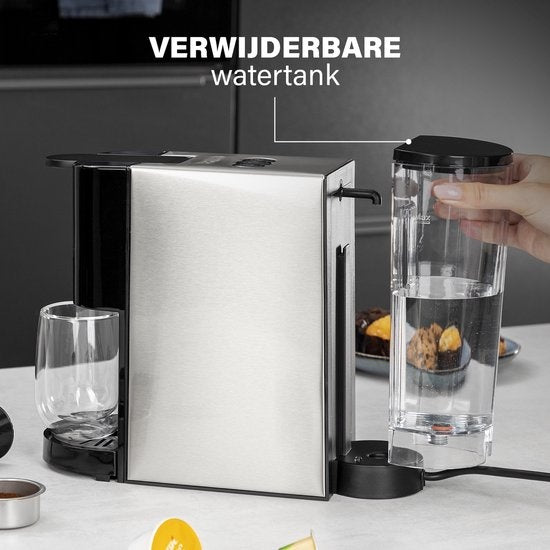 Princess 249450 Multi Capsule Filter-koffiezetapparaat - Staal 4-in-1 - Geschikt voor meerdere koffiesoorten
