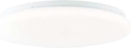 Brillant Heddy LED Plafondlamp 39 cm - Wit - 22W Geïntegreerde LED - Slimme Tuya App Bediening