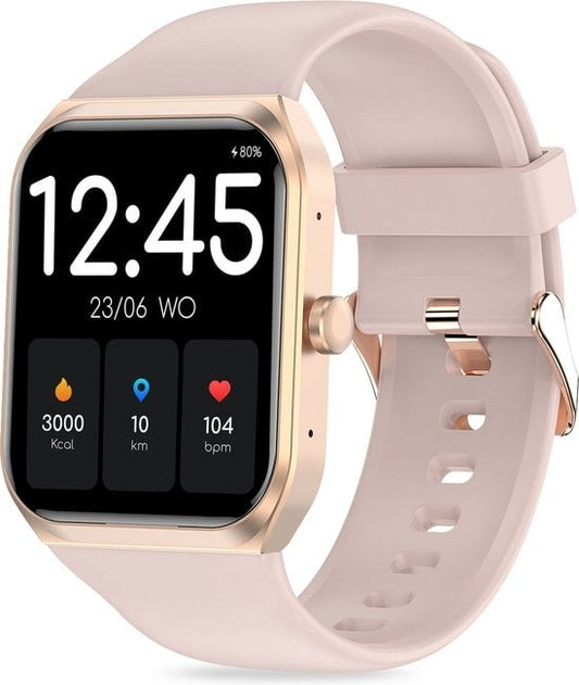 FITAGE Smartwatch voor dames - Activity Tracker - waterdicht - Roze