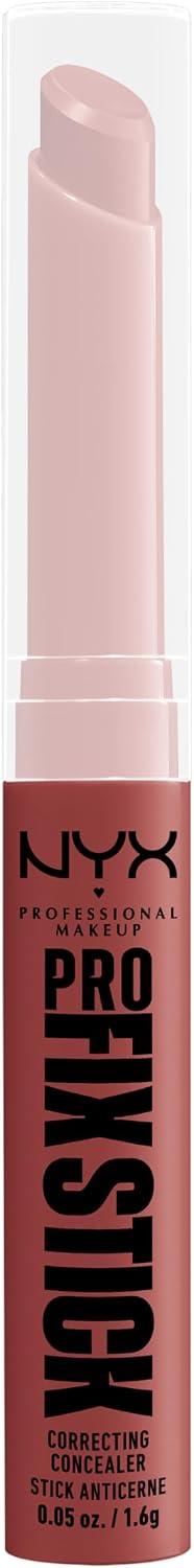 Nyx Professional Makeup Pro Fix Concealer Stick - Brick Red - Corrigeert Donkere Kringen & Onzuiverheden - 13x13x110mm