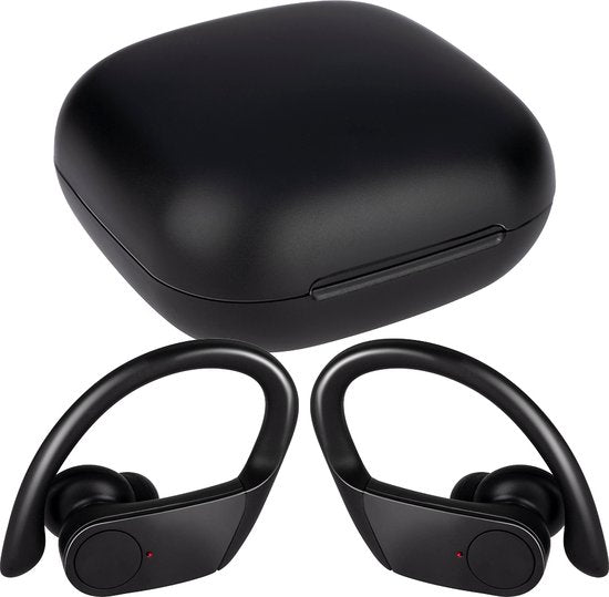 Grundig Draadloze Bluetooth Oordopjes - True Wireless Oortjes Draadloos - Earbuds met Tot 30 uur speeltijd - USB-C Snelladen - Comfortabele Pasvorm - Zwart